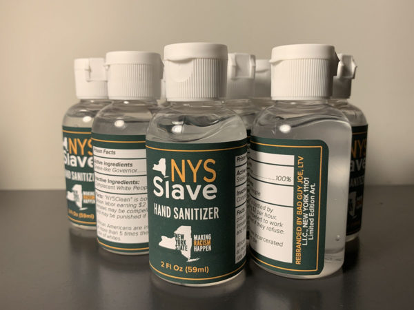 NYS Slave Hand Sanitizer.