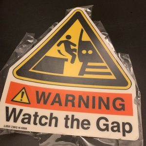 Watch The Gap.