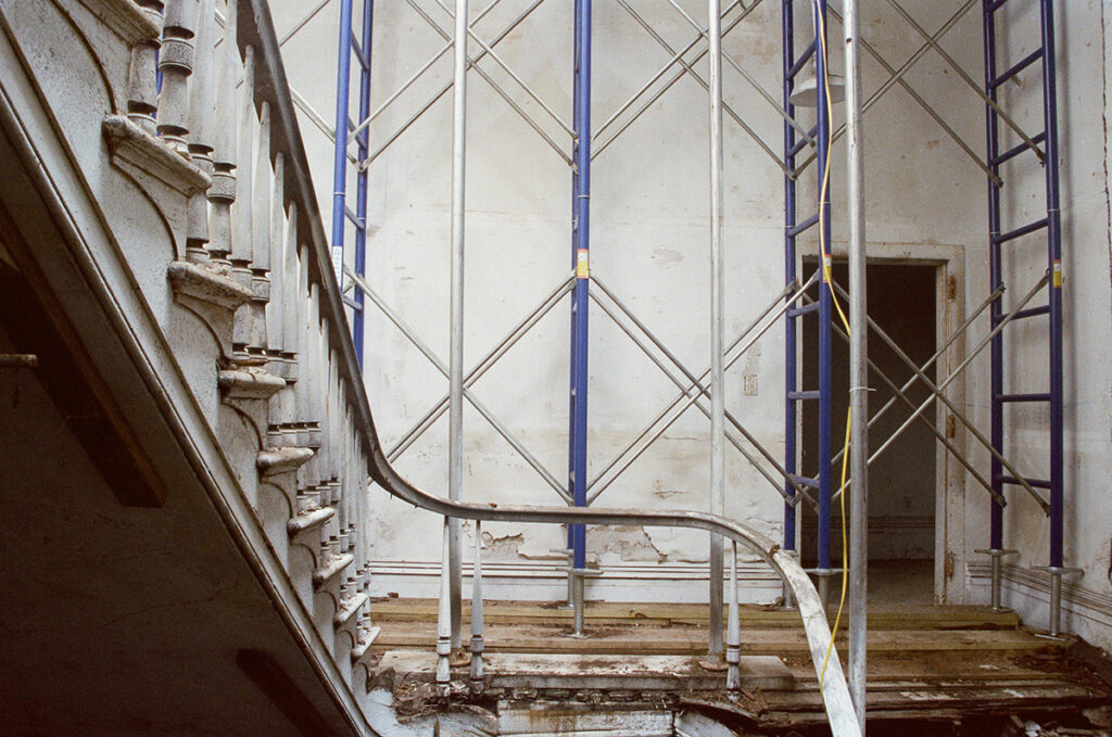 Brooklyn Navy Yard Hospital Stairs 1