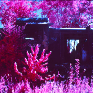 IR Photo of Abandoned PRR RS3