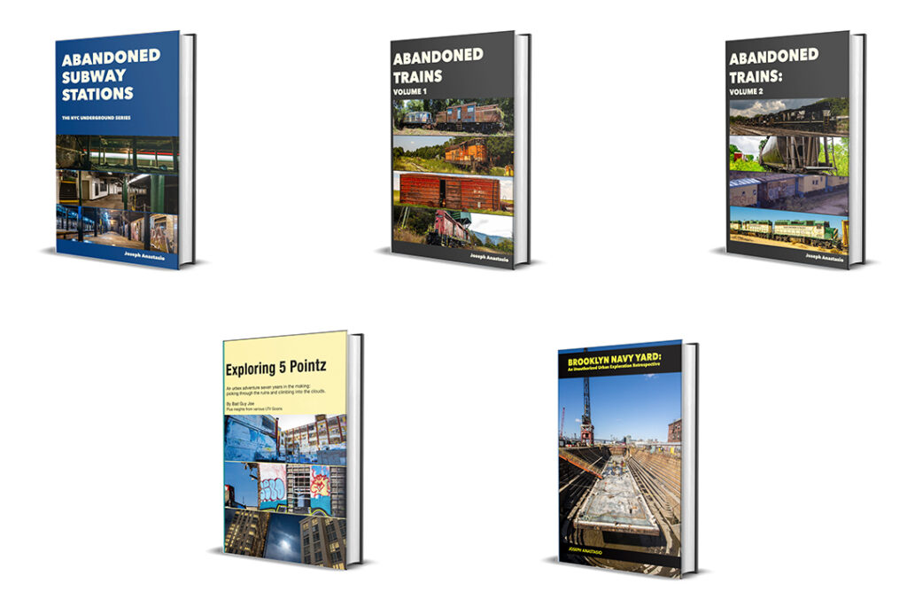Cover photos of all 5 books